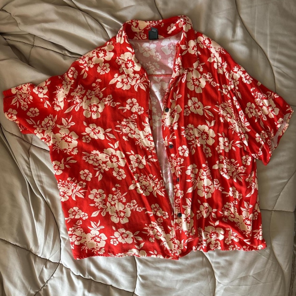 Wild Fable Hawaiian Women's Top